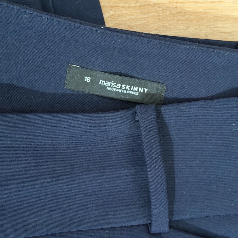 LOFT Plus Blue Marisa Dress Pants - Picture 4 of 4